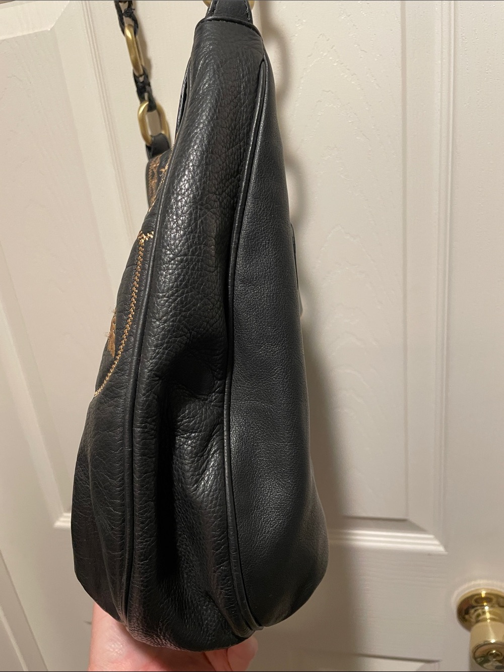 Isabella Fiore embroidered hobo shoulder bag - Picture 13 of 13
